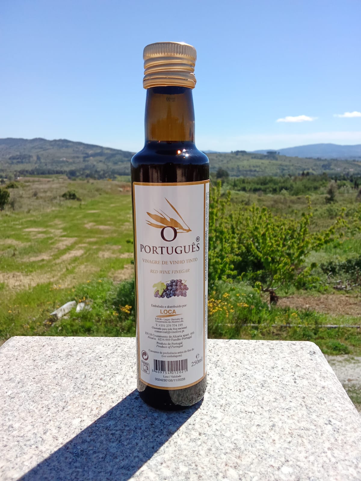 Vinagre “O Português” Tinto 250ML